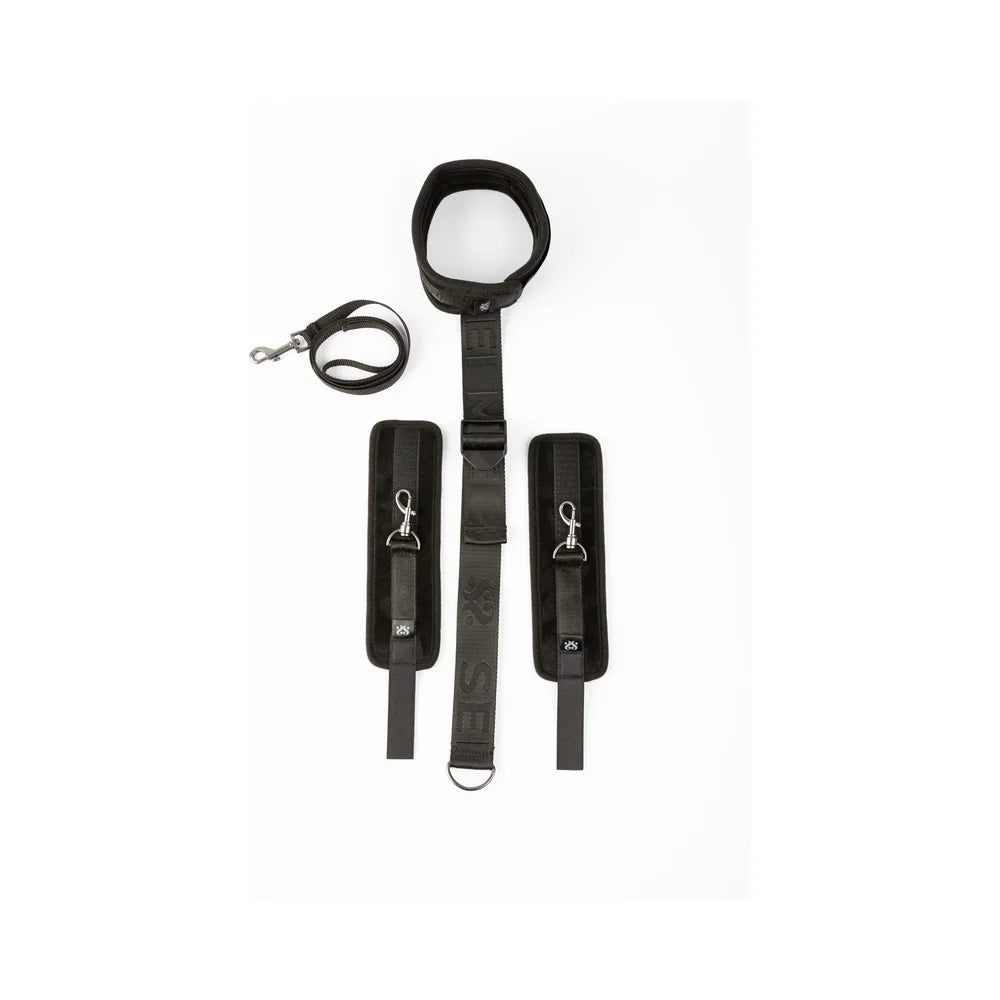 SEI MIO Neck Firmly in Check Adjustable Neck & Wrist Restraint Kit CREATIVE CONCEPTIONS