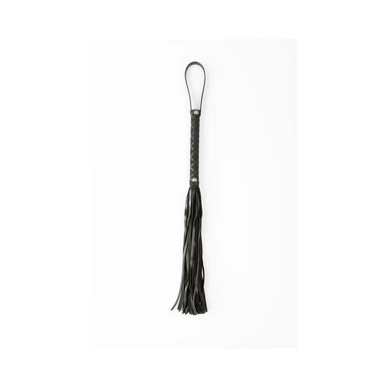SEI MIO Primed for Punishment – Faux Leather Flogger for Sensory Play CREATIVE CONCEPTIONS