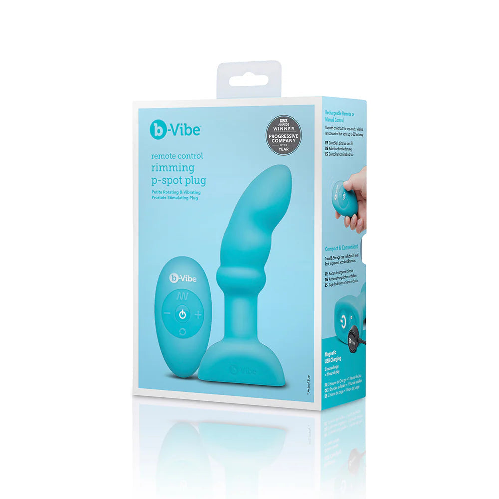b-Vibe Remote Control Rimming P-Spot Plug B-VIBE