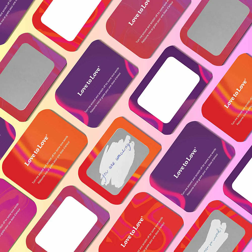 Love to Love Glimmers Scratch Off Personalized Message Kit LOVELY PLANET USA