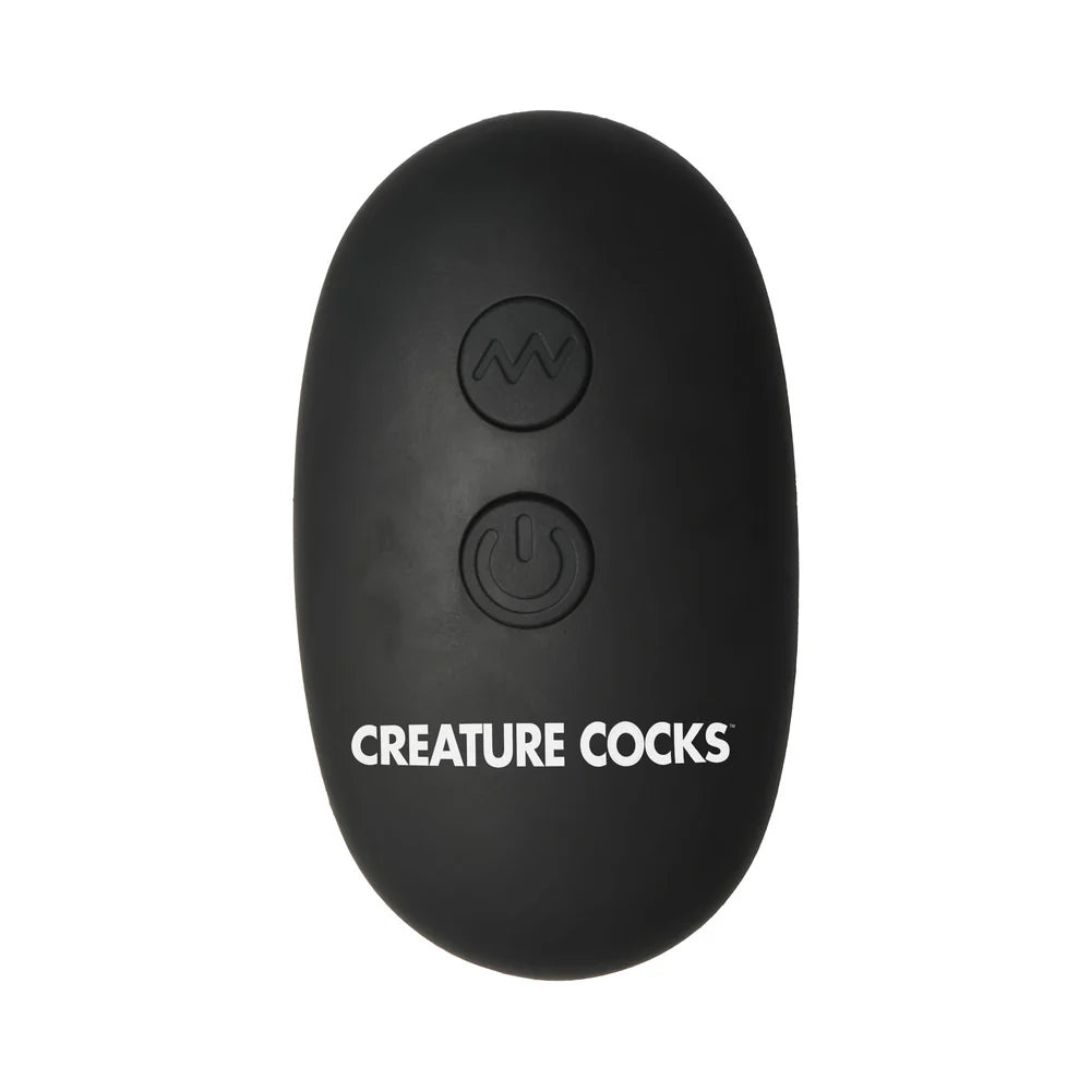 Creature Cocks Astro-Thrust Thrusting & Vibrating Silicone Dildo CREATURE COCKS