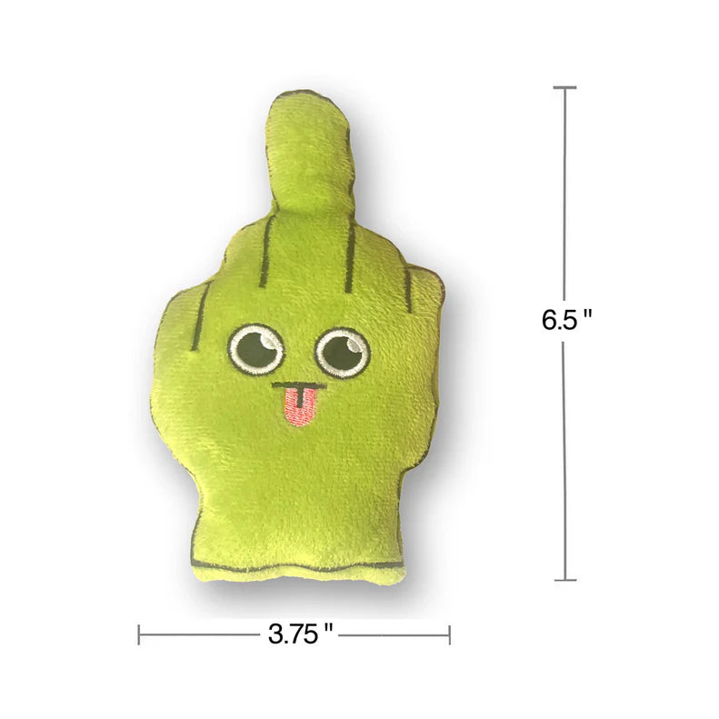 Bag of Fucks I Have to Give Plushy Pillow with 5 Fingers LITTLE GENIE