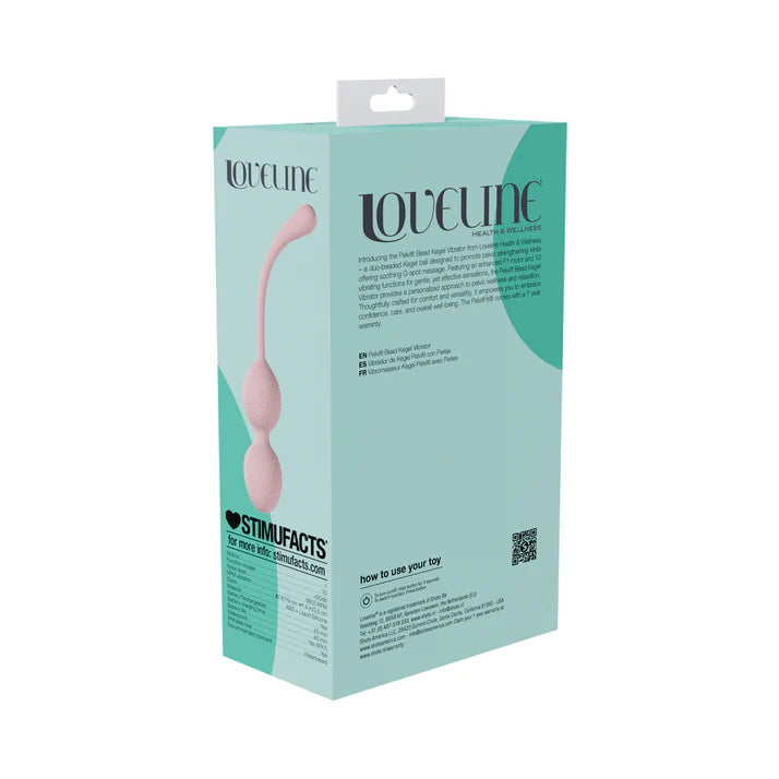 LoveLine PelviFit Beads Kegel Vibe Waterproof Remote SHOTS