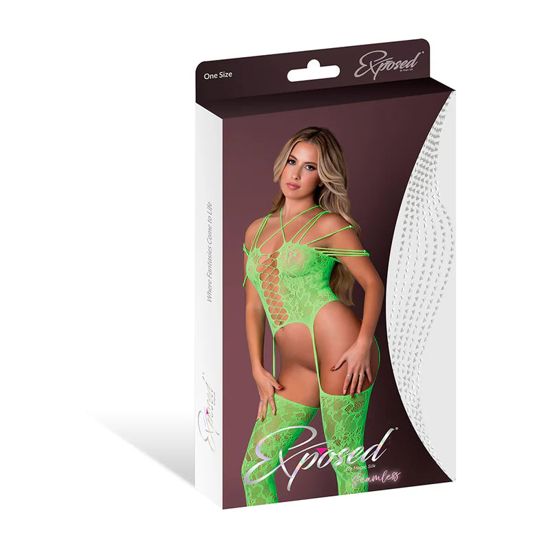 Magic Silk Seamless Bodystocking EXPOSED