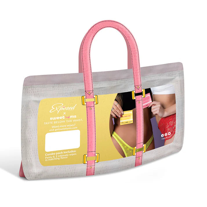 Magic Silk Sweetums High Leg High Waist Micro Tanga Pina Colada EXPOSED