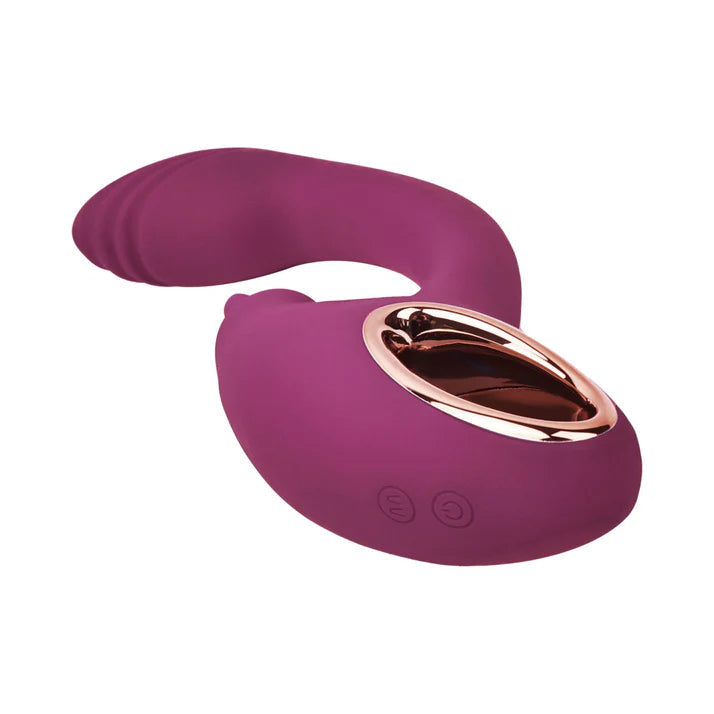 Adam & Eve Rose Gold Clit Tickler Dual Stimulating Vibrator ADAM & EVE