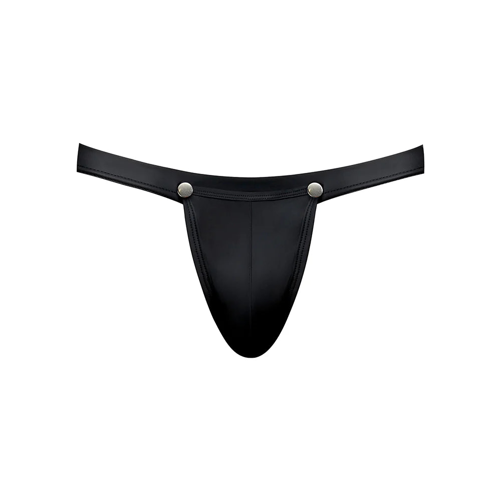 Male Power Oh Snap! Snap off Thong Black SP BOUTIQUE