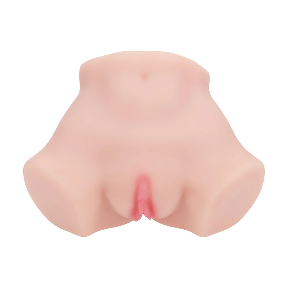 Xkin Bodyforms Aria Summers Dual Entry Vibrating Masturbator Beige