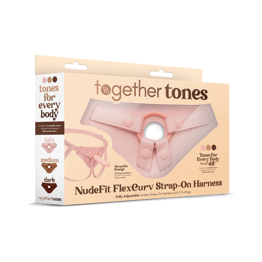 Together Tones NudeFit FlexCurv Strap-On Harness