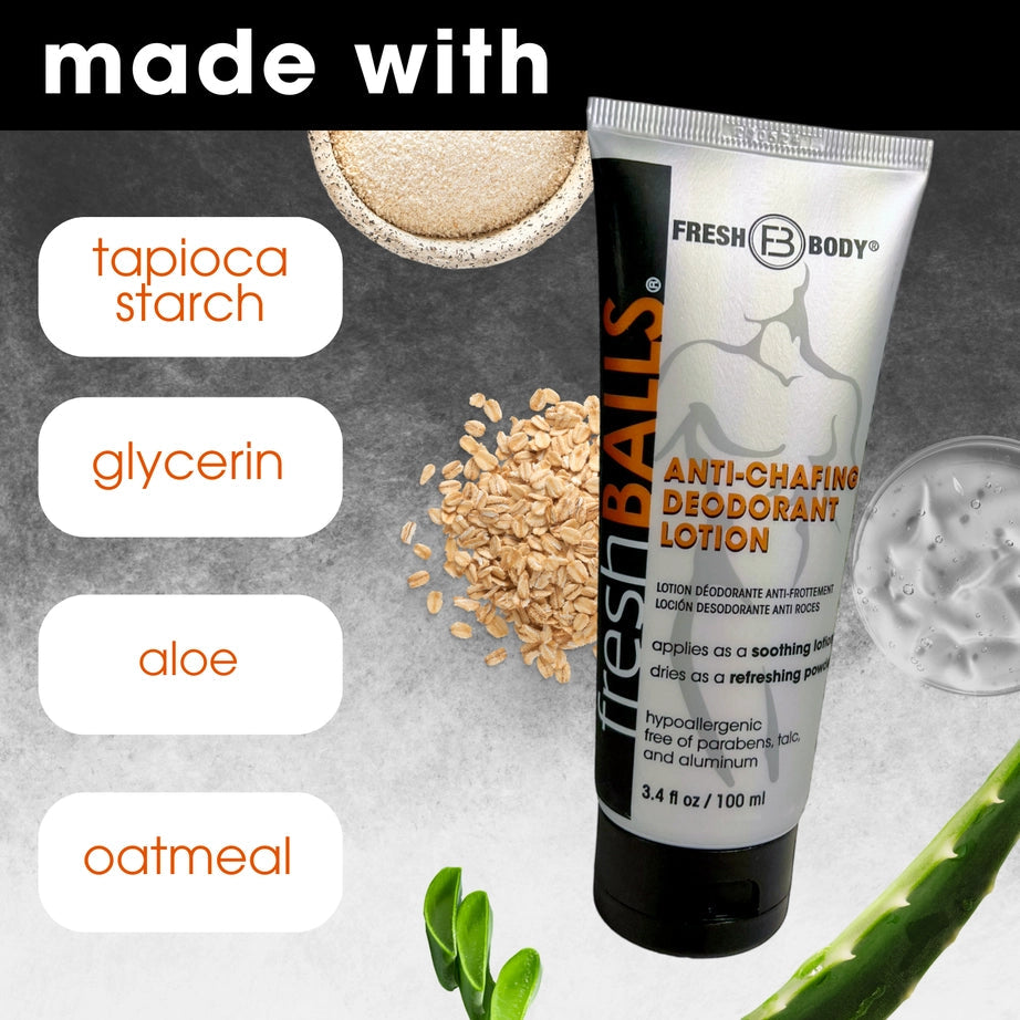 Fresh Balls Anti-Chafing Deodorant Lotion FRESH BODY