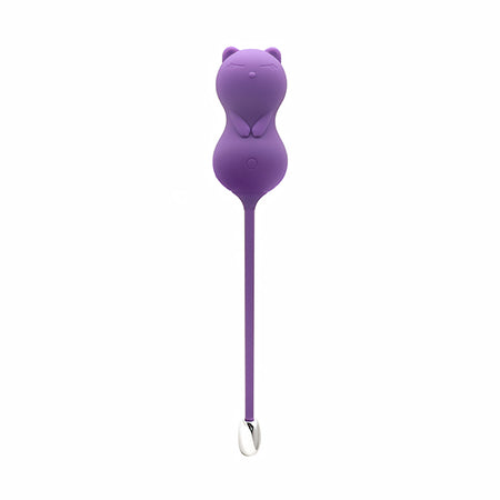 Emojibator Kitty Cat Kegel Ball Vibrator EMOJIBATOR
