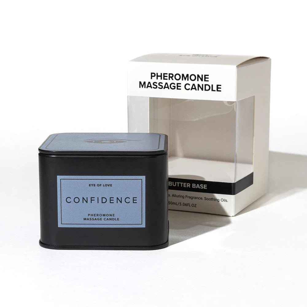 Eye of Love Confidence Attract Her Pheromone Massage Candle EYE OF LOVE