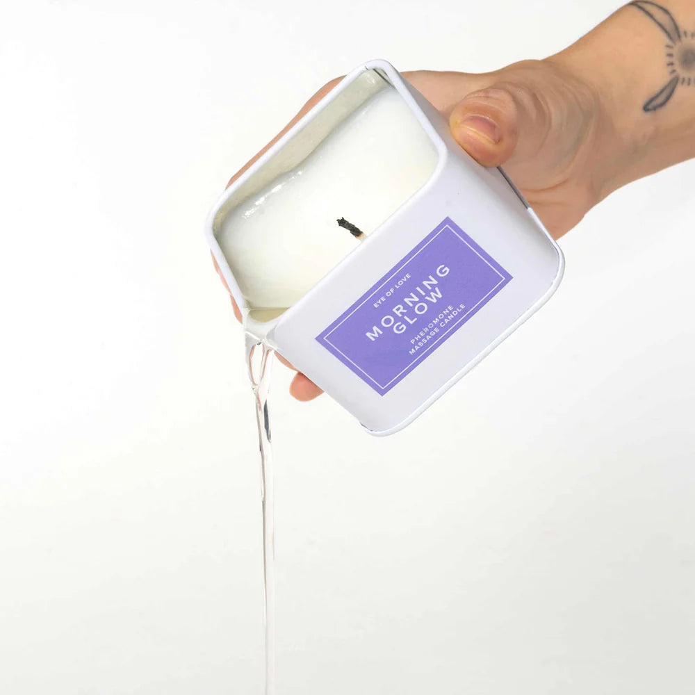 Eye of Love Morning Glow Attract Him Pheromone Massage Candle EYE OF LOVE