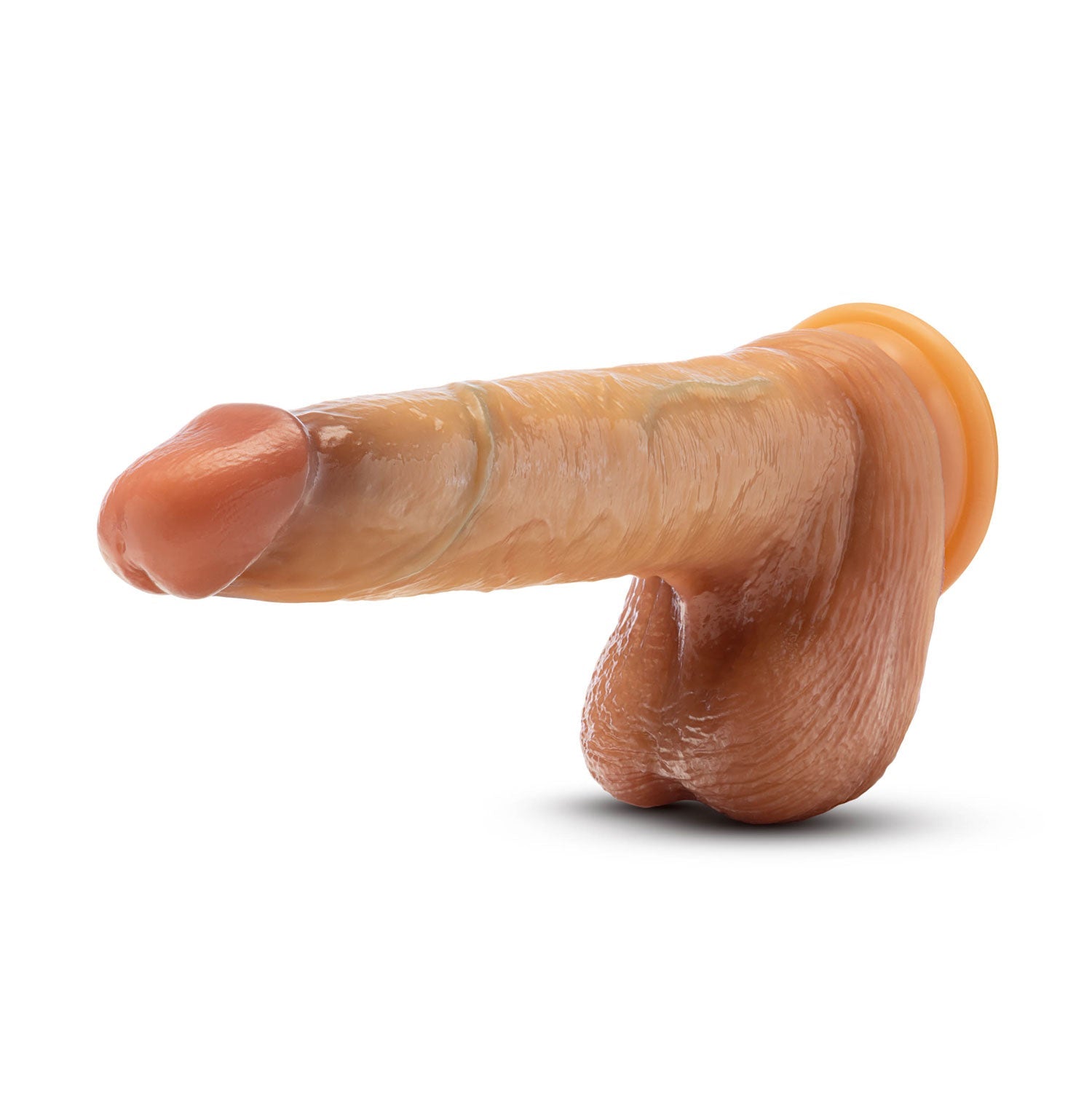 Renaissance - Davinci Sliding Foreskin Dildo With Squeezable Balls BLUSH