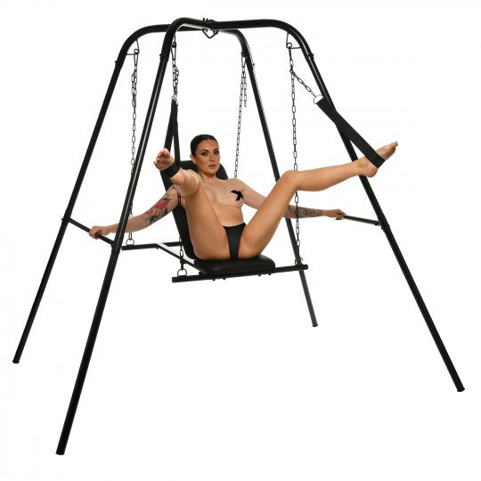 Throne Adjustable Sex Swing With Stand XR BRANDS