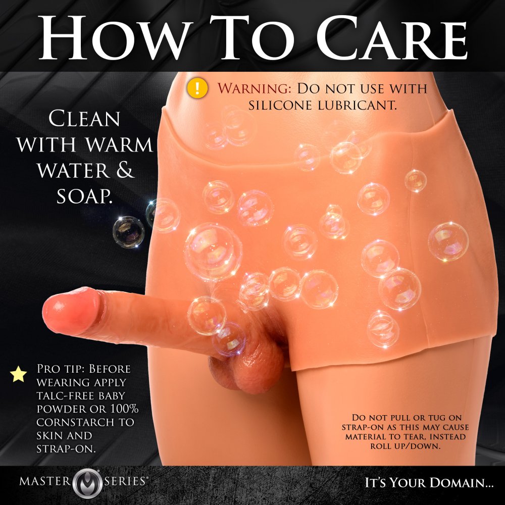 Boner Briefs Silicone Penis Strap On XR BRANDS