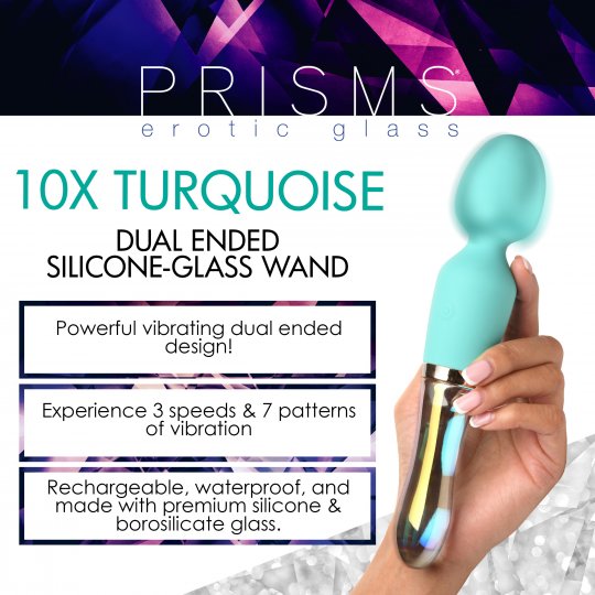 Prisms Vibra Glass Wand XR BRANDS