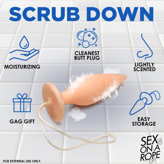 Butt Plug Soap On A Rope XR BRANDS