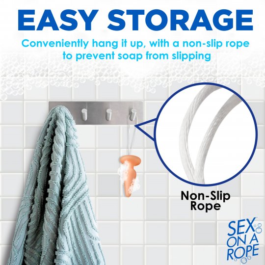 Butt Plug Soap On A Rope XR BRANDS