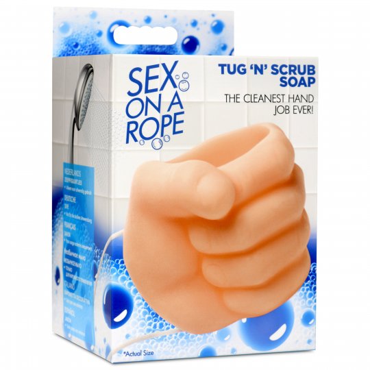 Tug N Scrub Soap On A Rope XR BRANDS