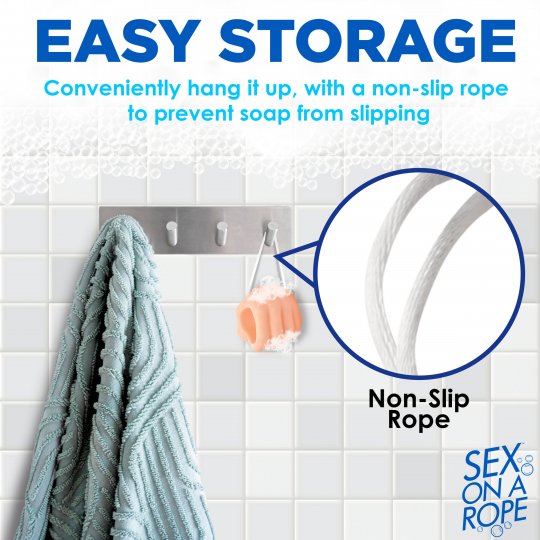 Tug N Scrub Soap On A Rope XR BRANDS