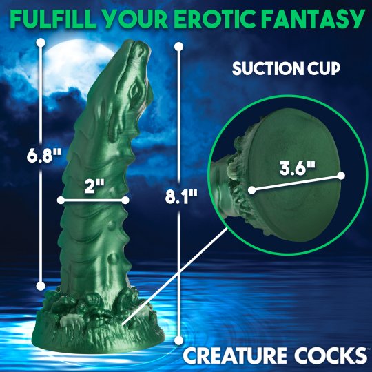 Cockness Monster Lake Creature Silicone Dildo CREATURE COCKS