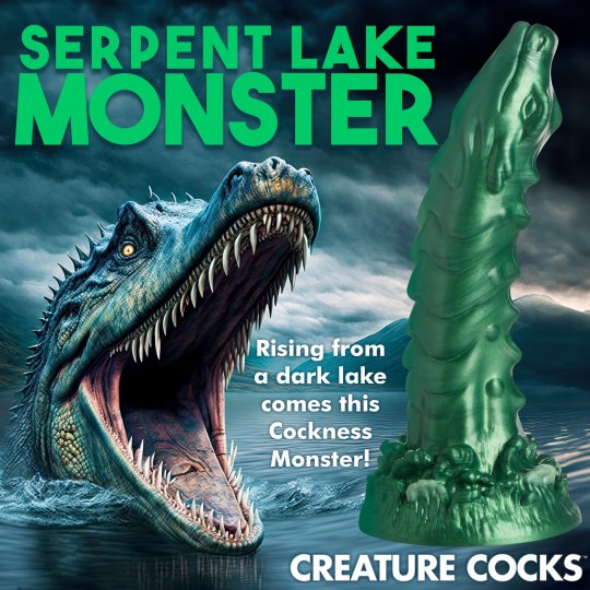 Cockness Monster Lake Creature Silicone Dildo CREATURE COCKS