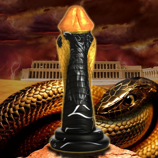 Golden Mamba Silicone Dildo CREATURE COCKS