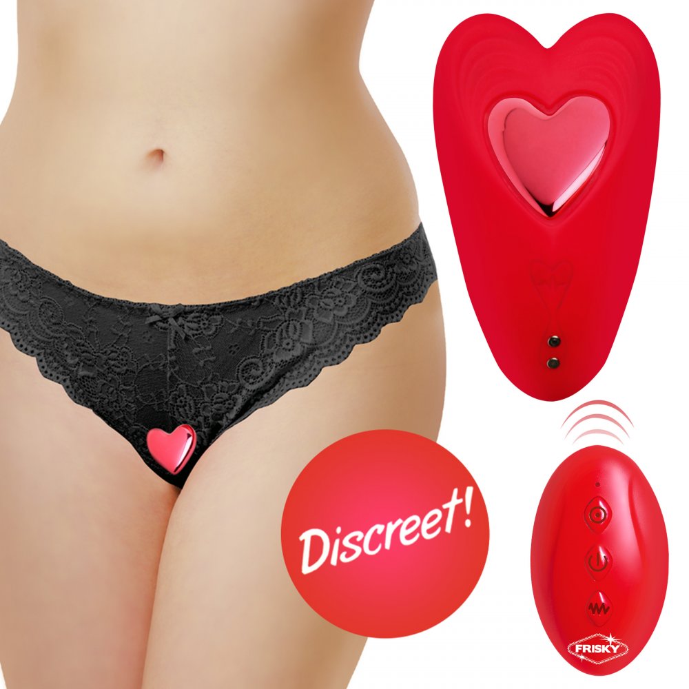 Love Connection Silicone Panty Vibe With Remote Control FRISKY