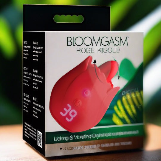 Rose Kisser Licking and Vibrating Digital Clitoral Stimulator XR BRANDS