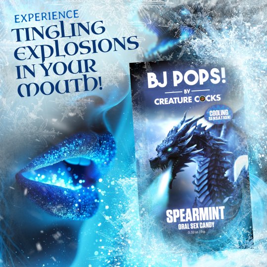 BJ Pops Cooling Oral Sex Candy CREATURE COCKS