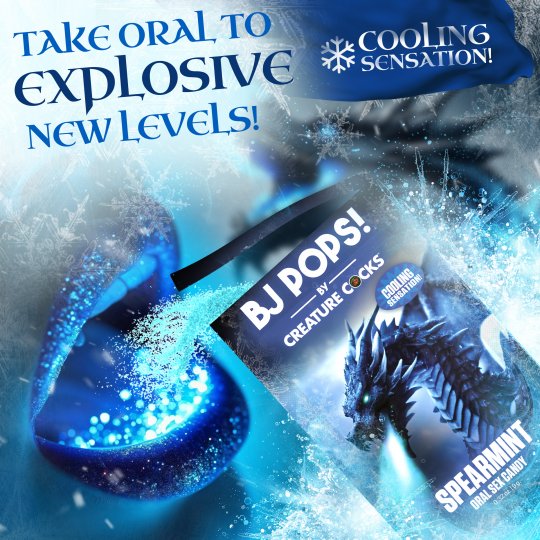 BJ Pops Cooling Oral Sex Candy CREATURE COCKS