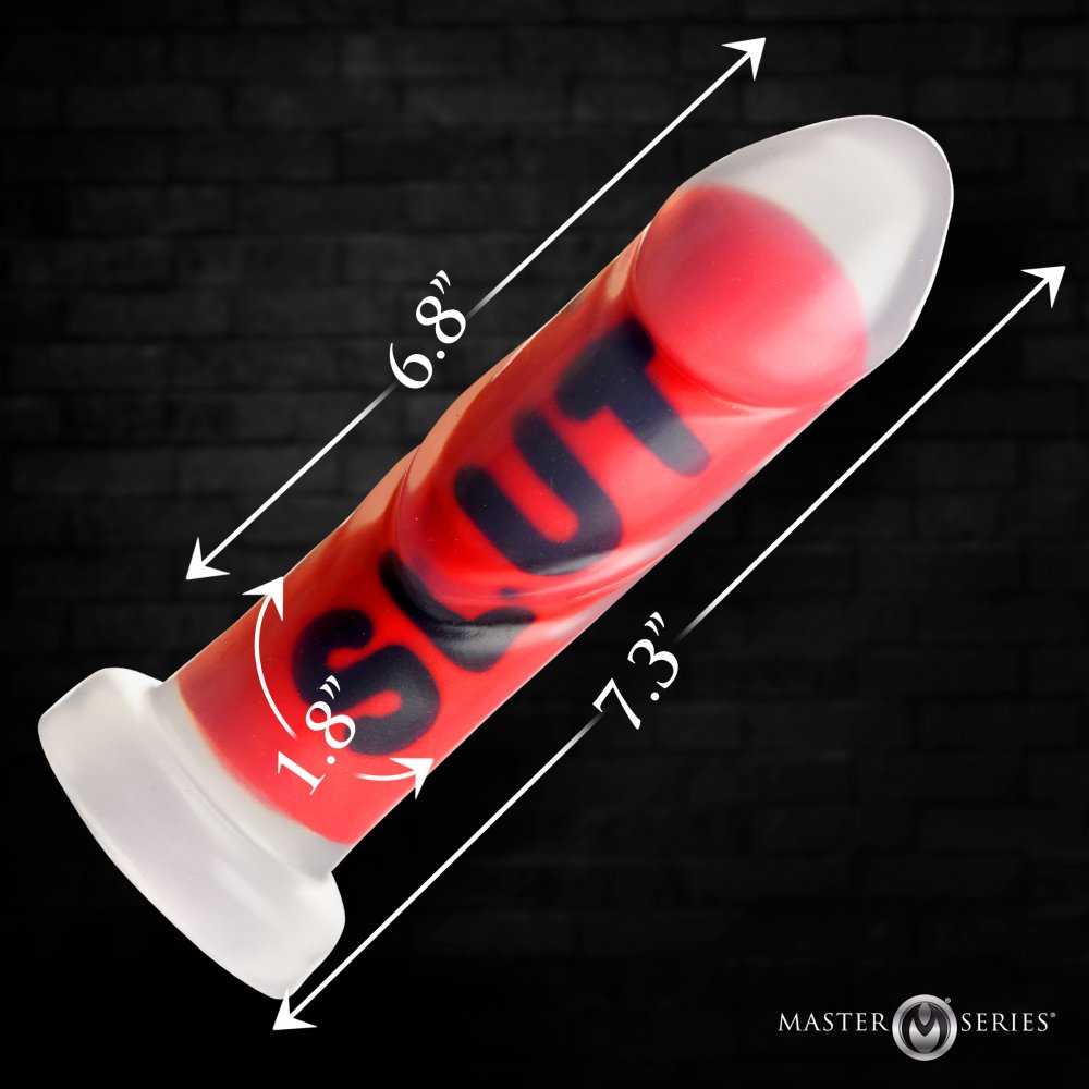 Slut Silicone Dildo MASTER SERIES
