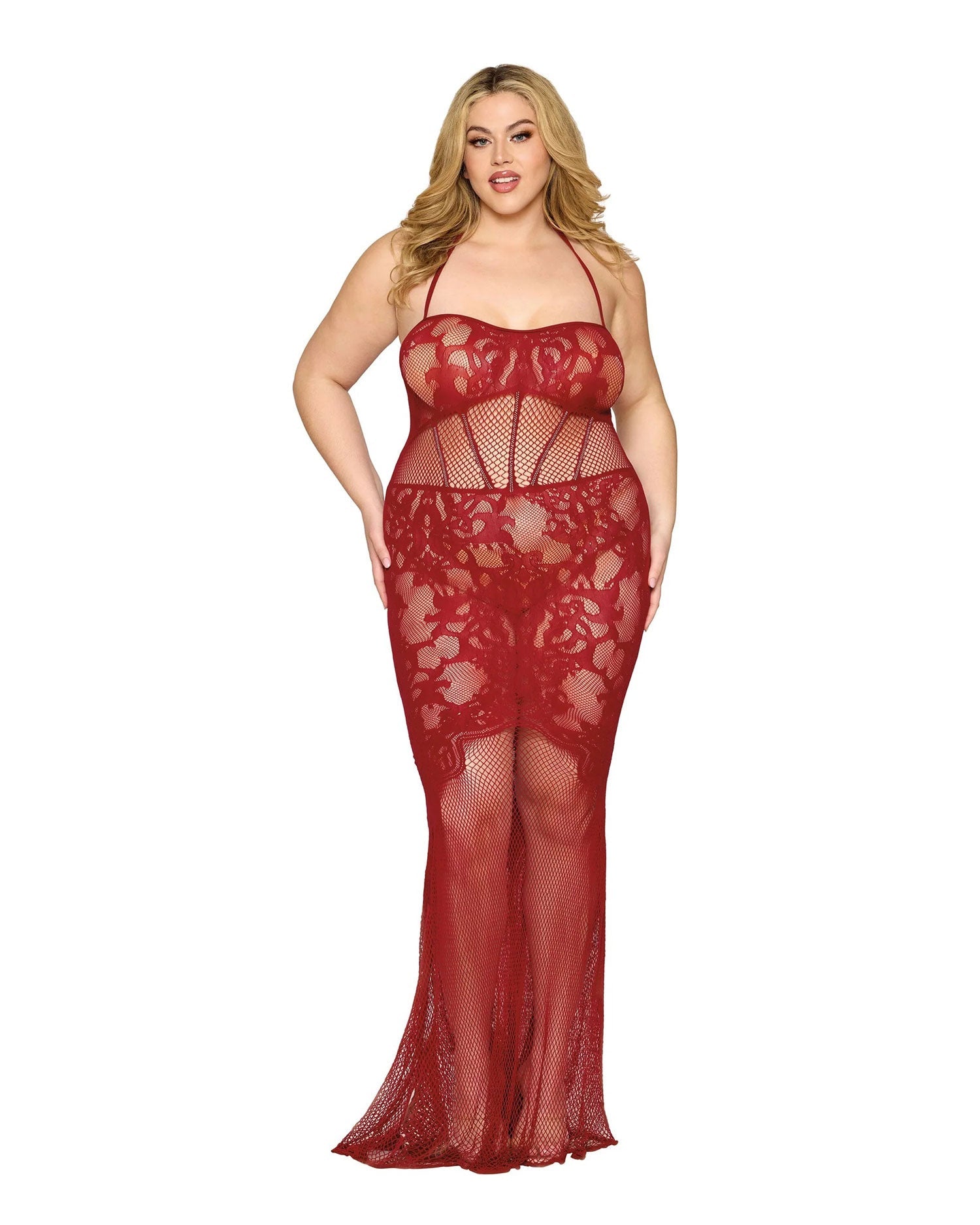 Bodystocking Gown Dmnd DREAMGIRL