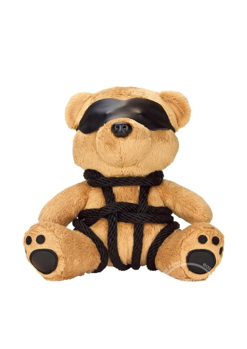 Bondage Bearz Bound Up Billy Stuffed Animal - Brown/Black - SP BOUTIQUE