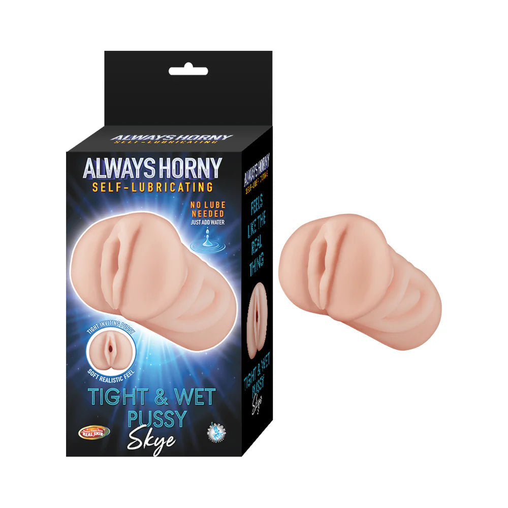 Always Horny Self-Lubricating Masturbator Skye NASSTOY