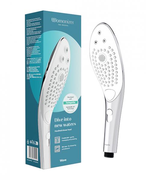 Womanizer Wave Shower Head - 3 Unique Water Jets for Ultimate Self-Care & Pleasure Experience - SP BOUTIQUE