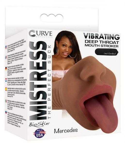 Mistress Vibrating Deep Throat Mouth Stroker - SP BOUTIQUE