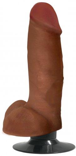 Jock Bareskin Vibrating Dildo W/ Balls CURVE NOVELTIES