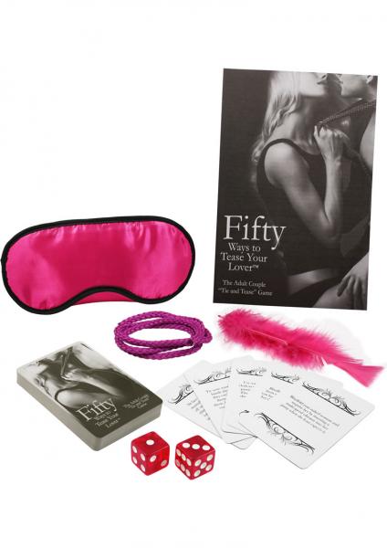 Fifty Ways To Tease Your Lover Tie And Tease Game - SP BOUTIQUE