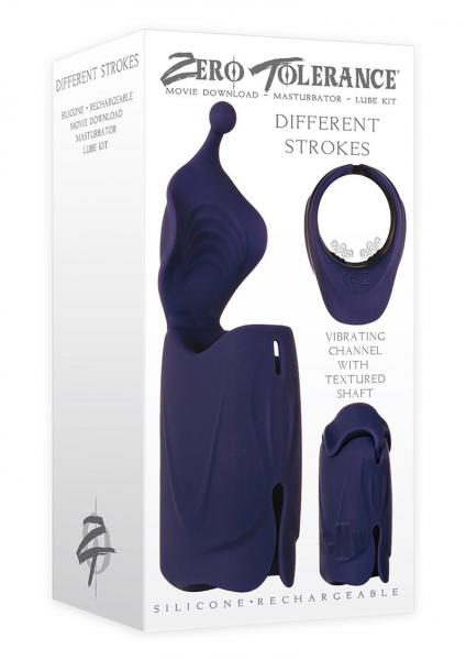 Zero Tolerance 7-Inch Dual Motor Vibrating Stroker, Waterproof Silicone, & Textured Grip - SP BOUTIQUE