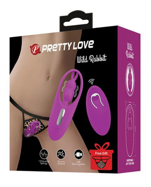 Pretty Love Wild Rabbit Panty Vibe W/free Panty PRETTY LOVE