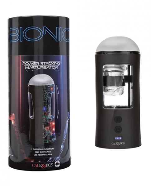 Bionic Power Stroking Rechargeable Anal Masturbator - SP BOUTIQUE