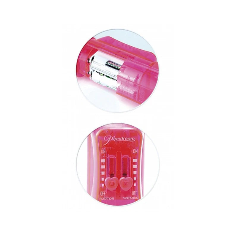 Total Ecstasy Triple Stimulator Pink Vibrator PIPEDREAM