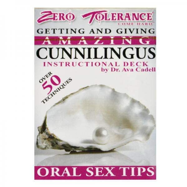 Zero Tolerance Getting & Giving Cunnilingus Cards ZERO TOLERANCE
