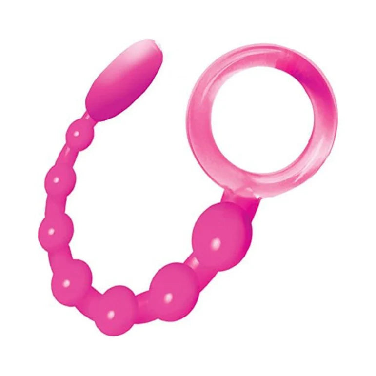 S*x Snake Pink Anal Beads - SP BOUTIQUE