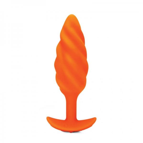 B-Vibe Swirl Textured Rechargeable Silicone Anal Plug B-VIBE