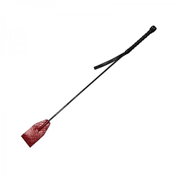 Rouge Anaconda Riding Crop Cuff Burg/blk - SP BOUTIQUE