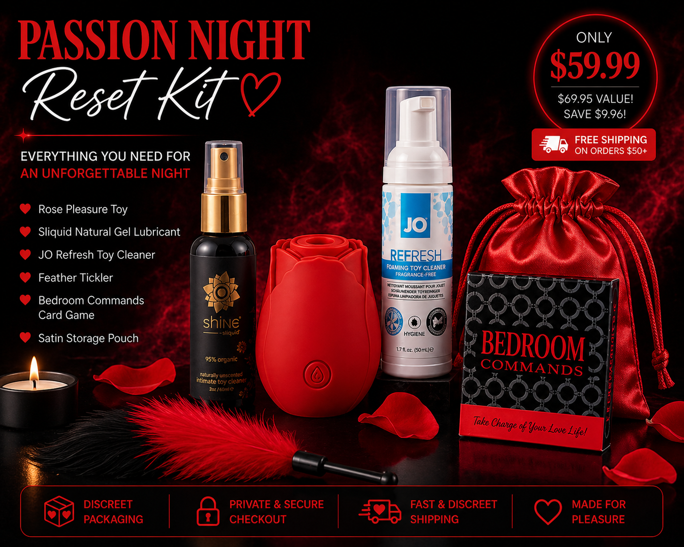 ❤️ Passion Night Date Night Reset Kit