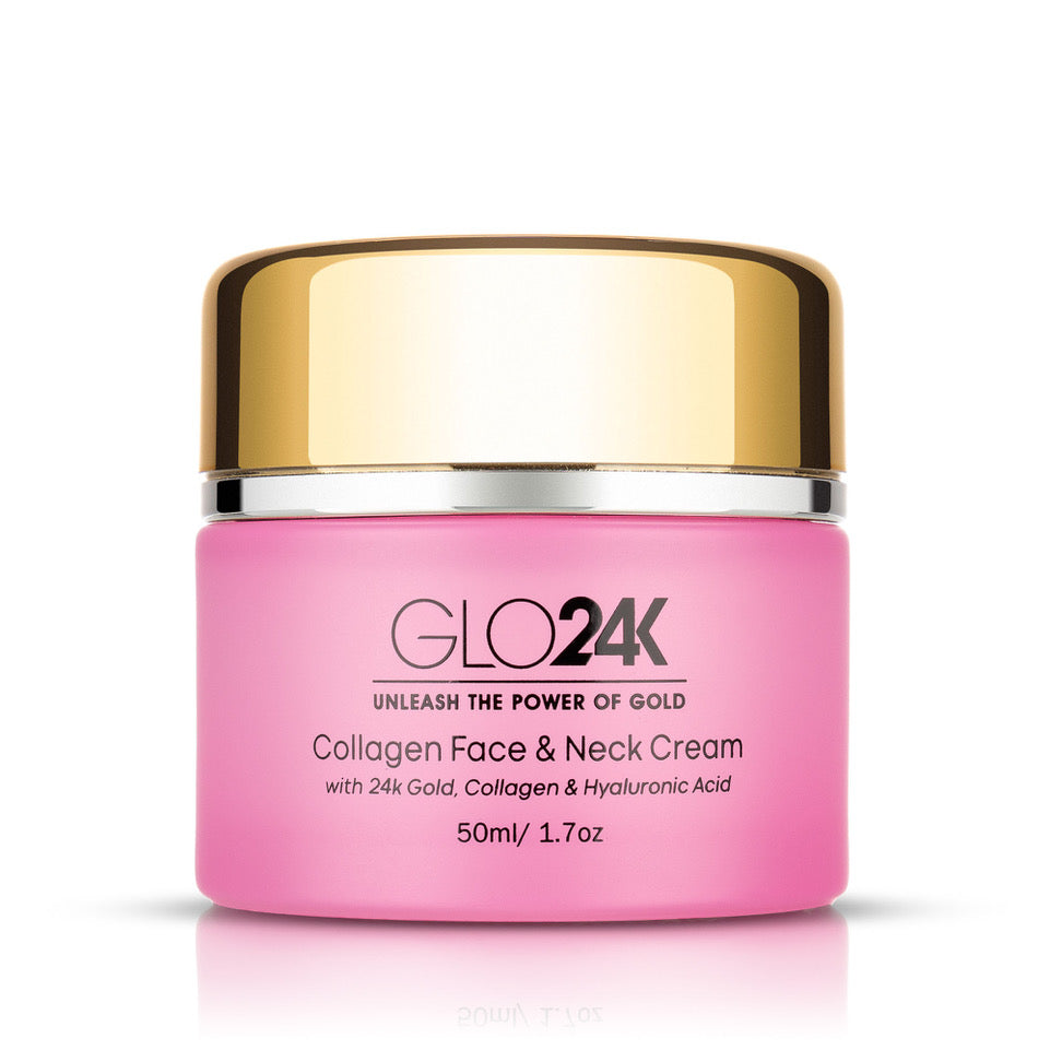 GLO24K Collagen Face & Neck Cream With 24k Gold